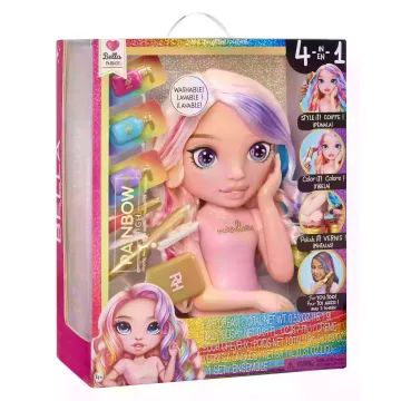 Zestaw do zabawy fryzjerskiej z lalką Rainbow High - w języku węgierskim - .zdjęcie 