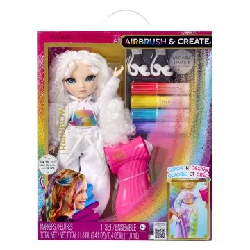 Păpușă Rainbow High cu păr colorabil și accesorii - mai multe modele - în limba maghiară - .foto