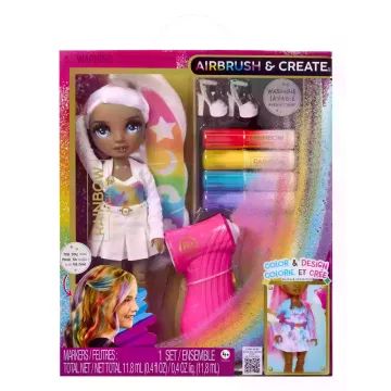 Păpușă Rainbow High cu păr colorabil și accesorii - mai multe modele - în limba maghiară - .foto