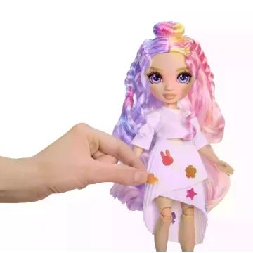 Păpușă Rainbow High cu păr colorabil și accesorii - mai multe modele - în limba maghiară - .foto