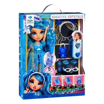Păpușă de modă Rainbow High cu cristal - diverse modele - în limba maghiară - .foto