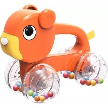 Urso empurrável com bolas de chocalho - variados - .Imagem
