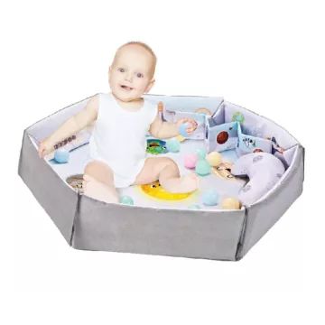 3-in-1 spēļu paklājs ar bumbiņām un piederumiem - .attēls