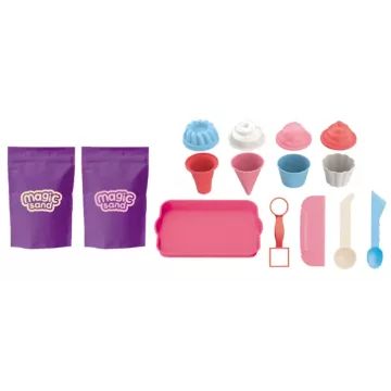 Speelset met kinetisch zand - IJssalon - .afbeelding