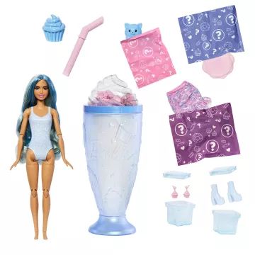 Barbie Slime Reveal: Pachnąca seria Shaker – Niebieski - .zdjęcie 