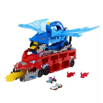 Hot Wheels: Drachen-Flitzer Autotransporter - . bild aus