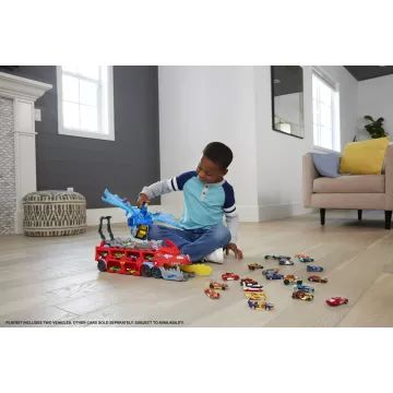 Hot Wheels: Drachen-Flitzer Autotransporter - . bild aus