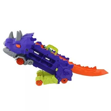 Igrački set s dinosaurima za izbacivanje malih automobila - .slika