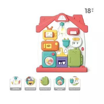 Interaktywna tablica z dźwiękiem i światłem, 24 cm - .zdjęcie 