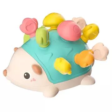 Jouet bébé hérisson sensoriel - .image