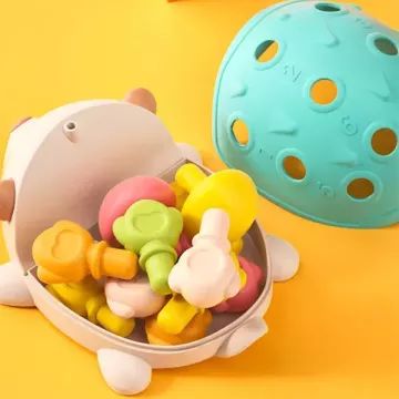 Jouet bébé hérisson sensoriel - .image