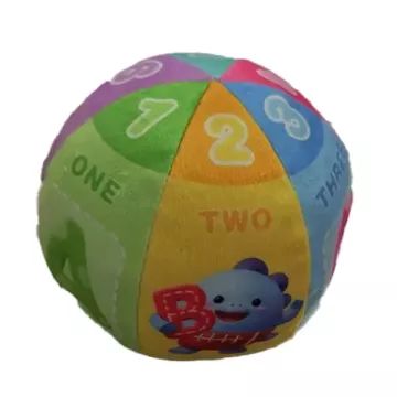 Superweicher Baby-Rasselball, 12 cm - . bild aus