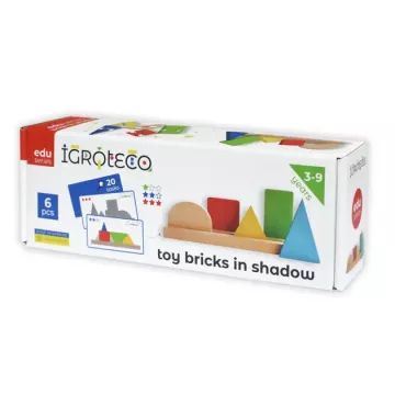 Set de construit logic din lemn - .foto