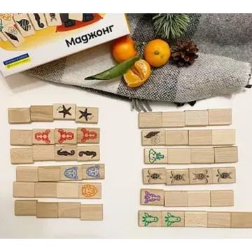 Игра Маджонг - комплект от 49 части - . изображение