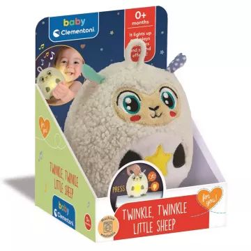 Clementoni: Splendi, piccolo peluche - agnello - .immagine