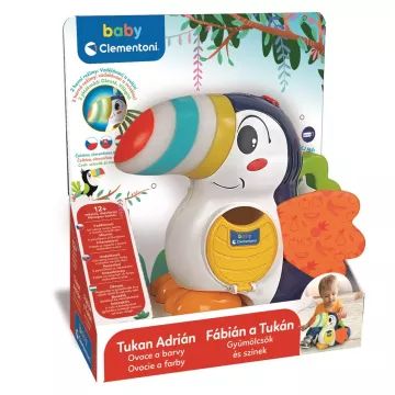 Clementoni: Adrián, tukan – interaktivní vzdělávací hra - v maďarštině - .obrázek