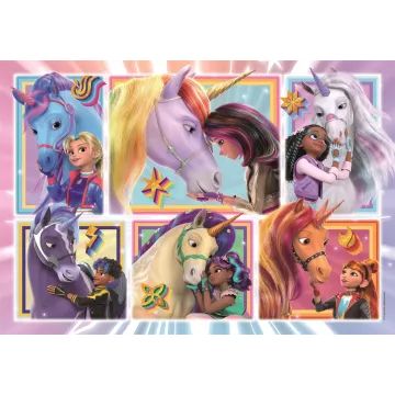 Clementoni: Akademia Jednorożców - puzzle 104 elementy - .zdjęcie 