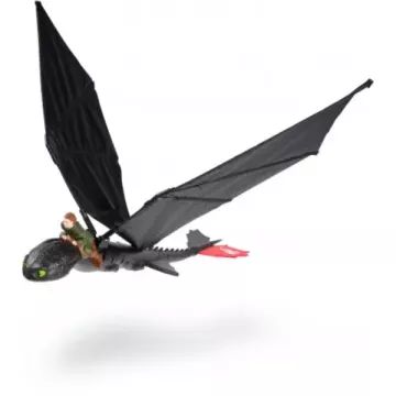 Cómo entrenar a tu dragón: figura de Desdentao voladora con control remoto - .imagen