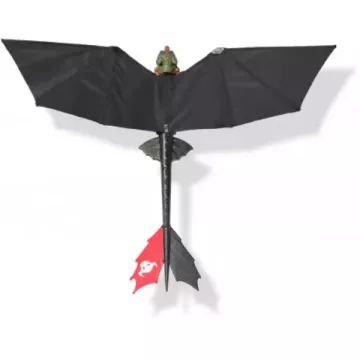 Cómo entrenar a tu dragón: figura de Desdentao voladora con control remoto - .imagen