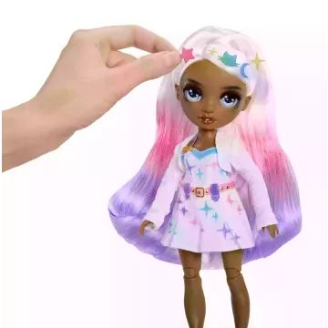 Boneca Rainbow High com cabelo para colorir e acessórios - Olhos Cinzentos - .Imagem