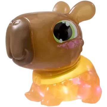 Let's Glo Capybara - világító vízipajtás, barna - . kép