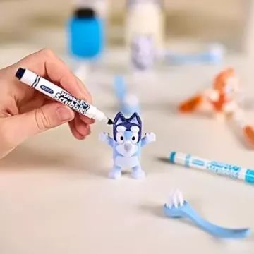 Crayola Washimals: Bluey - spalvinami ir plaunami figūrėlių rinkinys - su 4 figūrėlėmis - .vaizdas