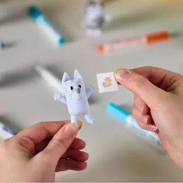 Crayola Washimals: Bluey - inkleurbare en wasbare figuren set - 4 figuren - .afbeelding