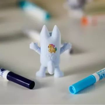 Crayola Washimals: Bluey - farvbare og vaskbare figurer i sæt - med 4 figurer - .billede