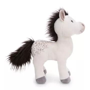 Nici Green: Pónei de pelúcia Holly, branco, em pé - 27 cm - .Imagem