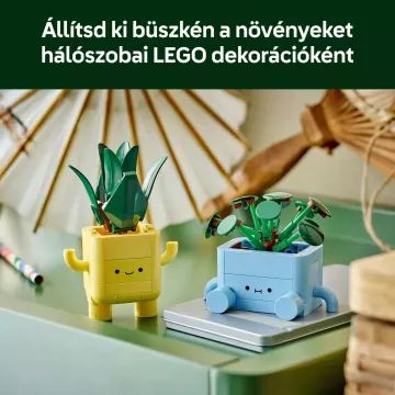 LEGO® Botanicals Mosolygós növények 10349 CSOMAGOLÁSSÉRÜLT - . kép