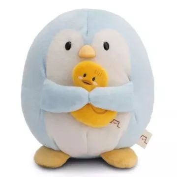 Nici MyMochi: Waddle plüss pingvin, kacsával - 27 cm - . kép