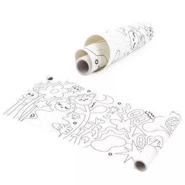 Tookyland: Art Dot Paint pöttyözős festőkészlet 4 m-es színezőtekerccsel és 10 db festékkel - . kép