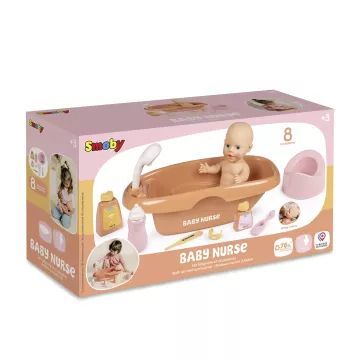 Baby Nurse: Conjunto de banho para bebê com 8 acessórios - .Imagem