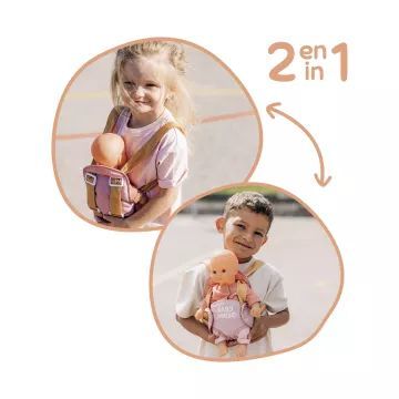 Baby Nurse: 2 em 1 boneca canguru - .Imagem