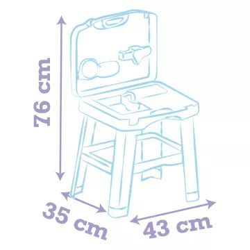 Smoby: Cozinha dobrável Stitch com 20 acessórios - .Imagem