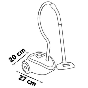 Smoby: Aspirador de brinquedo Rowenta - .Imagem