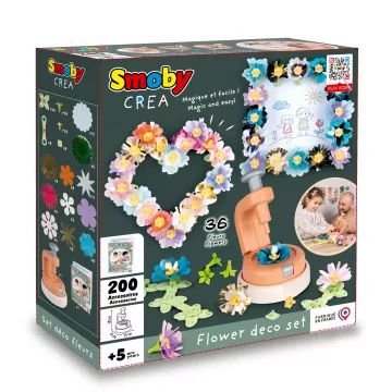 Smoby Crea: Květinová sada - 200 ks - .obrázek