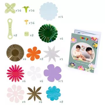 Smoby Crea: Conjunto de Criação de Flores - 200 Peças - .Imagem