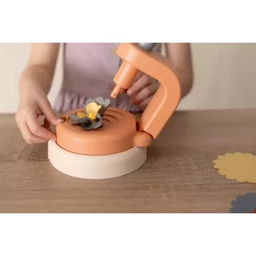 Smoby Crea: Zestaw do tworzenia biżuterii kwiatowej - 100 sztuk - .zdjęcie 