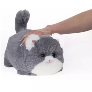 Graue interaktive Plüschkatze - . bild aus