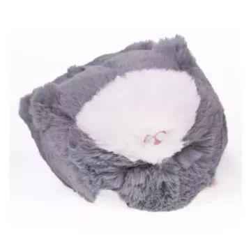 Gatinho de pelúcia interativo cinza - .Imagem