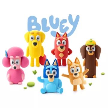 Hey Clay: Set mare de lut - Bluey - .foto