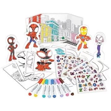 Crayola: Color Wonder Set de activități fără murdărie cu Omul Păianjen - .foto