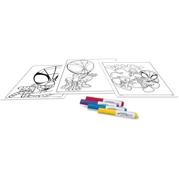 Crayola: Color Wonder Spider-Man Sauberer Malblock im Mappe - . bild aus