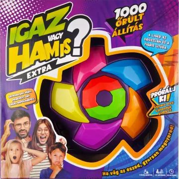 Igaz vagy Hamis Extra interaktív társasjáték - . kép