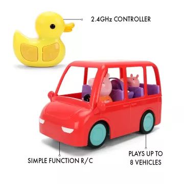 Jada Toys: Véhicule familial télécommandé de Peppa Pig - .image