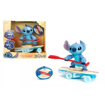 Jada Toys: Stitch em prancha de surf com rodas, veículo RC - .Imagem