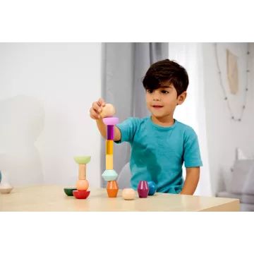 Eichhorn: Montessori houten educatief speelgoed 16-delig - Vormen - .afbeelding