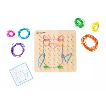 Eichhorn: Jogo educativo Montessori de madeira - quadro criativo - .Imagem