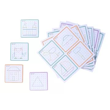 Eichhorn: Jogo educativo Montessori de madeira - quadro criativo - .Imagem